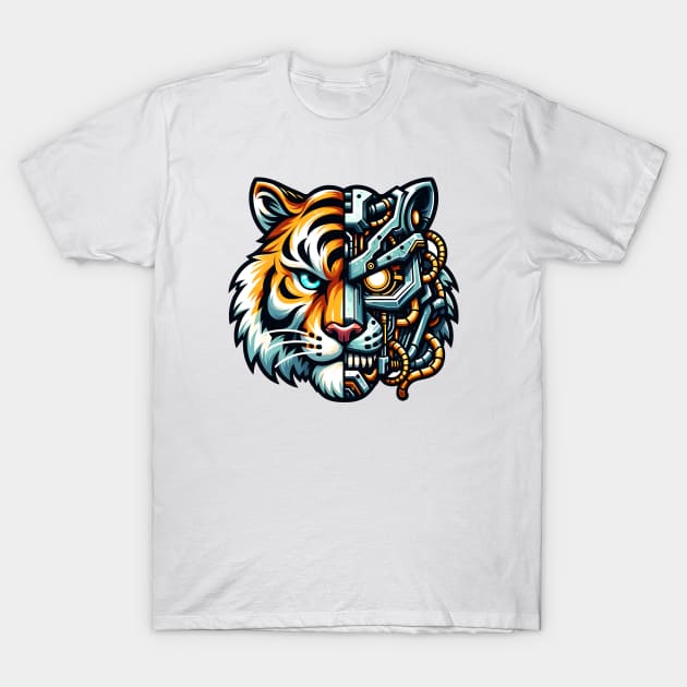 You didn't know Tiger is a Robot T-Shirt by DrextorArtist